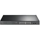 Tplink switch switch 16 porte intelligente montabile su rack tl-sg1218mpe