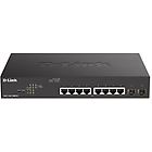 Dlink switch dgs 1100-10mp v2 switch 10 porte intelligente dgs-1100-10mpv2