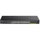 Dlink switch dgs 1250-28x switch 28 porte intelligente montabile su rack dgs-1250-28x