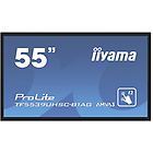 Iiyama switch prolite 55'' display lcd retroilluminato a led 4k tf5539uhsc-b1ag