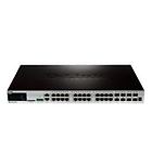 Dlink switch xstack switch 24 porte gestito montabile su rack dgs-3420-28tc