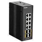 Dlink switch dis 300g-12sw switch 8 porte gestito dis-300g-12sw