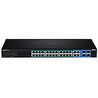 Trendnet switch tpe 5028ws switch 28 porte intelligente montabile su rack tpe-5028ws