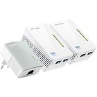 Tplink Power Line Av500 Powerline Universal Wifi Range Extender, 2 Ethernet Ports, Network Kit Tl