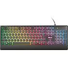 Trust tastiera gaming ziva gaming rainbow led tastiera qwerty italiana 24100