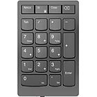 Lenovo tastiera go wireless numeric keypad tastierino numerico grigio temporale 4y41c33791