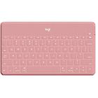 Logitech tastiera keys-to-go tastiera qwerty italiana rosa blush 920-010041