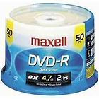 Maxell dvd dvd-r x 50 4.7 gb supporti di memorizzazione 275610