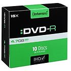 Intenso dvd-r x 10 4.7 gb supporti di memorizzazione 4101652