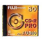 Fujifilm cd cd-r pro for audio cd-r x 10 700 mb supporti di memorizzazione 48174