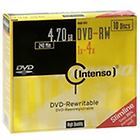 Intenso dvd-rw x 10 4.7 gb supporti di memorizzazione 4201632