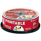 Fujifilm dvd dvd-r x 25 4.7 gb supporti di memorizzazione 48242