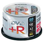 Fujifilm dvd dvd+r x 50 4.7 gb supporti di memorizzazione 47593