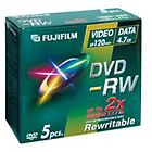 Fujifilm dvd dvd-rw x 1 4.7 gb supporti di memorizzazione 45767