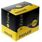 Maxell cd cd-r x 10 700 mb supporti di memorizzazione 624826