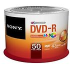 Sony dvd dvd-r x 50 4.7 gb supporti di memorizzazione 50dmr47pp