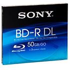 Sony blu-ray disc bd-r dl x 1 50 gb supporti di memorizzazione bnr50av