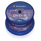 Verbatim dvd dvd+r x 50 4.7 gb supporti di memorizzazione 43550/50