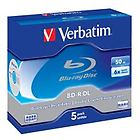 Verbatim blu-ray disc bd-r dl x 5 50 gb supporti di memorizzazione 43748