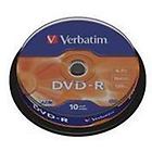 Verbatim dvd dvd-r x 10 4.7 gb supporti di memorizzazione 43523/10