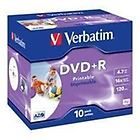 Verbatim dvd datalifeplus dvd+r x 10 4.7 gb supporti di memorizzazione 43508/10