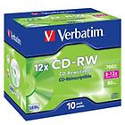 Verbatim cd-rw cd-rw x 10 700 mb supporti di memorizzazione 43148