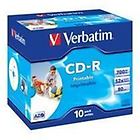 Verbatim cd cd-r x 10 700 mb supporti di memorizzazione 43325/10