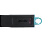 Kingston chiavetta usb datatraveler exodia chiavetta usb 64 gb dtx/64gb