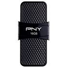 Pny chiavetta usb duo-link on-the-go chiavetta usb 16 gb p-fd16gotgslmb-ge