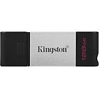 Kingston chiavetta usb datatraveler 80 chiavetta usb 128 gb dt80/128gb