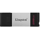 Kingston chiavetta usb datatraveler 80 chiavetta usb 256 gb dt80/256gb