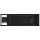 Kingston chiavetta usb datatraveler 70 chiavetta usb 128 gb dt70/128gb