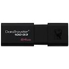 Kingston chiavetta usb datatraveler 100 g3 chiavetta usb 64 gb dt100g3/64gb