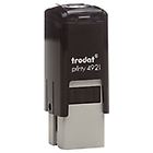 Trodat timbro printy 4921 timbro autoinchiostrante nero testo personalizzabile 65712