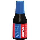 Kores timbro inchiostro per timbro blu 28 ml 71308