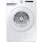 Samsung asciugatrice dv90t5240tw ai control optimal dry classe a+++ 9 kg pr 65 cm pompa di calore