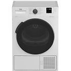 Beko asciugatrice ud832rs classe a++ 8 kg profondità 53.7 cm pompa di calore