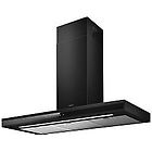 Elica adéle bl mat/a/90 prf0182410 cappa parete cm. 90 nero opaco