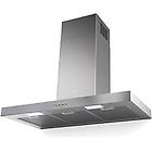 Faber stilo smart x a120 325.0615.634 smile cappa a parete cm. 120 inox