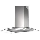 Glemgas cappa ghs973ix a parete 90 cm 679 m3/h inox