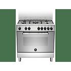 Glemgas glem cucina am55mx3, piano cottura a gas, zone 4, classe a