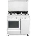 Delonghi dgw96b5 dgw 965 b design cucina da accosto cm. 90 5 fuochi a gas bianca