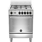 Lagermania La Germania Amn664gxv Americana Cucina Cm. 60 Inox 4 Fuochi A Gas Forno Singolo A Gas