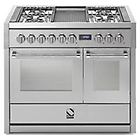 Steel gq10sf genesi 100 cucina cm. 100 forno combinato a vapore forno ausiliario elettrico