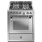 Steel aq7s ascot 70 cucina cm. 70 forno combinato a vapore