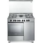 Delonghi Demx96b42ed Mx96b42ed Design Cucina Da Accosto Cm 90 4 Fuochi + 2 Piastre Elettriche + 1 Forno Elett