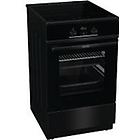 Gorenje geit5c60bpg cucina da accosto cm. 50 4 zone induzione + 1 forno elettrico nero