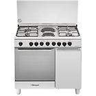 Bompani cucina bo943eb/l forno elettrico piano cottura a gas / elettrico 90 cm