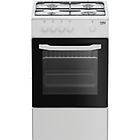 Beko cucina csg 42001 fw forno a gas piano cottura a gas 50 cm