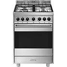 Smeg cucina b61gmxi9 forno elettrico piano cottura a gas 60 cm